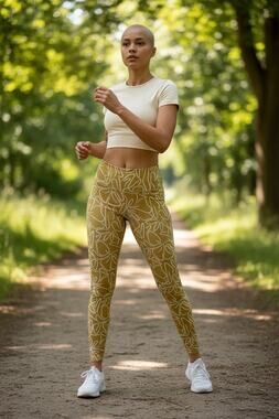 Billabong Adventure Division Floral Print High‎ Rise Leggings Size Large